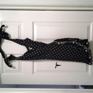 Black and white dress